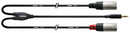 Cordial CFY3WMM-LONG, miniplugi/2x XLR-uros, long